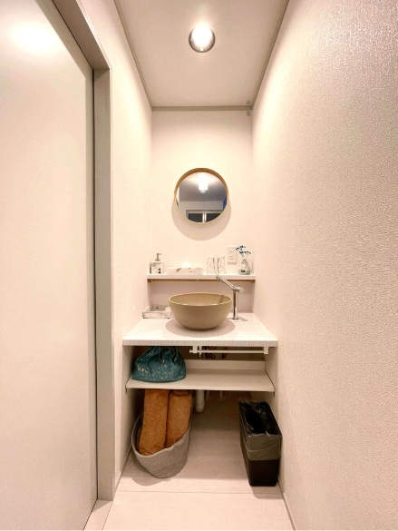 風待月206号室、洗面、お手洗いの写真１